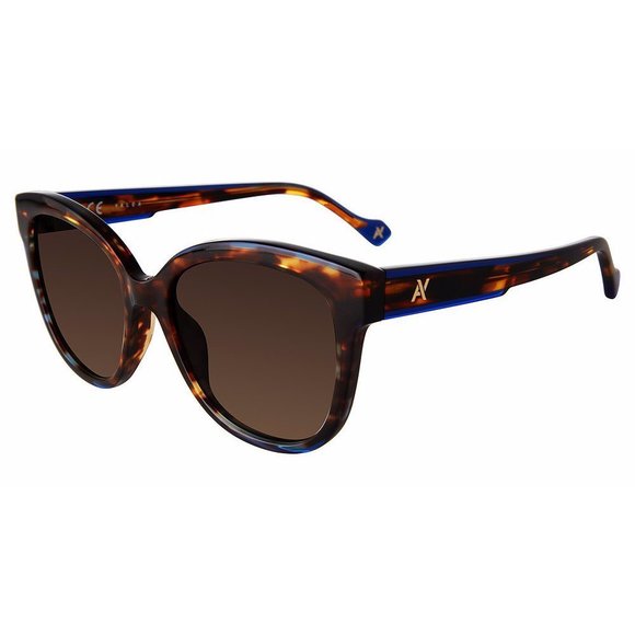 YALEA SUN SYA077 Sunglasses BROWN-YELLOW-HAVANA-0743 54mm